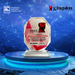 ICS Named Top System Integrator Partner 2025 by Kingston Technology