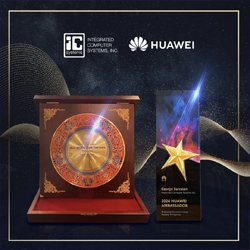 ICS was awarded during Huawei’s Thanksgiving Night last December